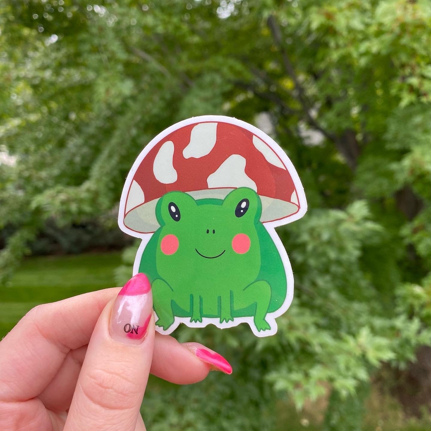 Toadstool Sticker