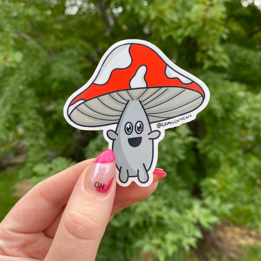 Mushroom Buddy Sticker