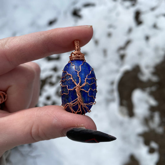 Lapis Lazuli Tree of Life